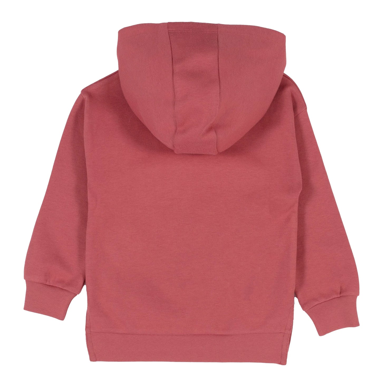 Nano - Autumn Walk Long Hooded Sweater - Red