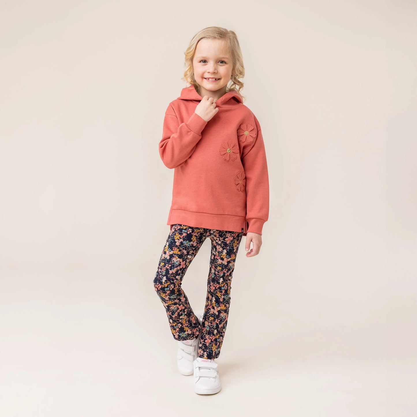 Nano - Autumn Walk Flared Legging - Navy