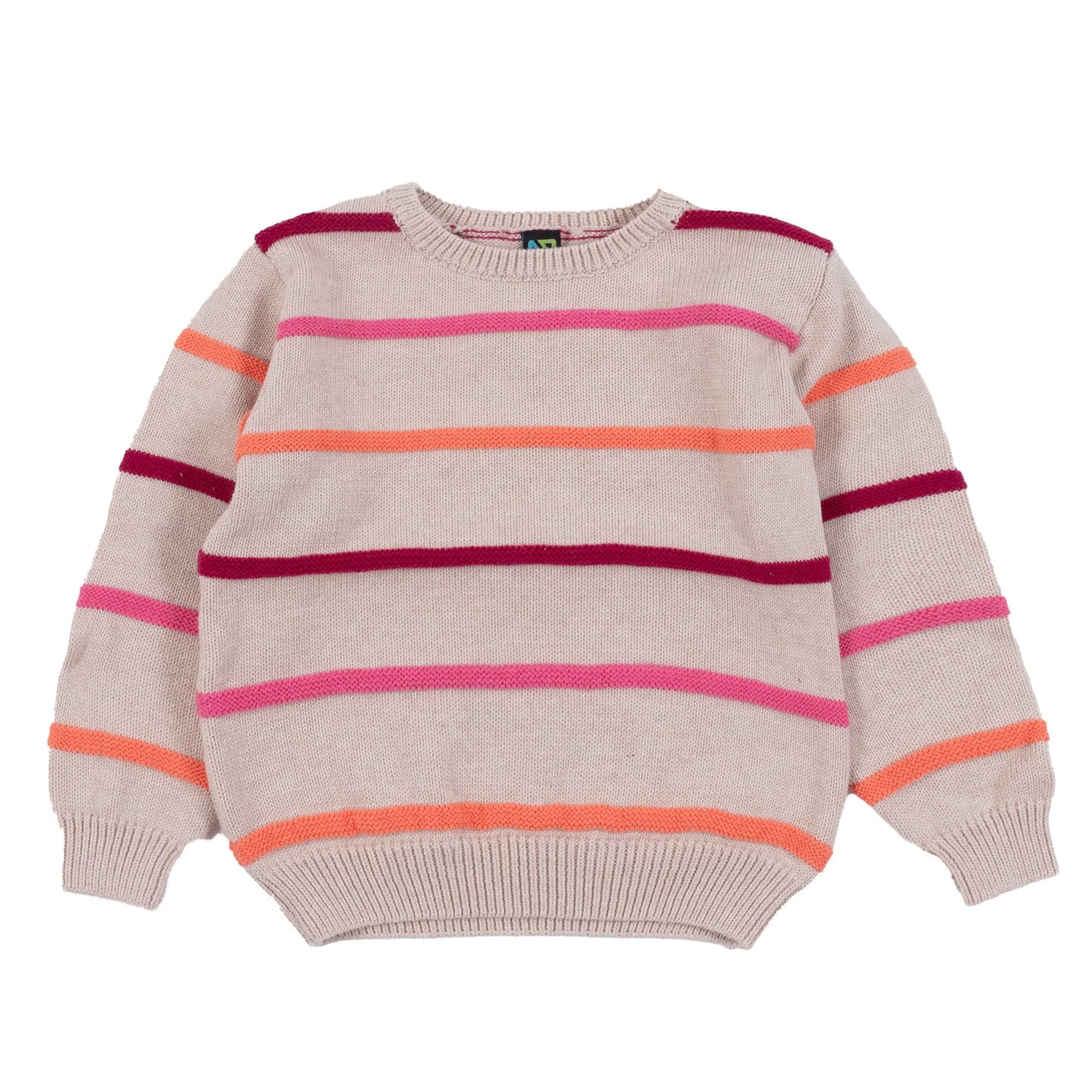 Nano - Flowers of Yesteryear Knitted Sweater - Beige