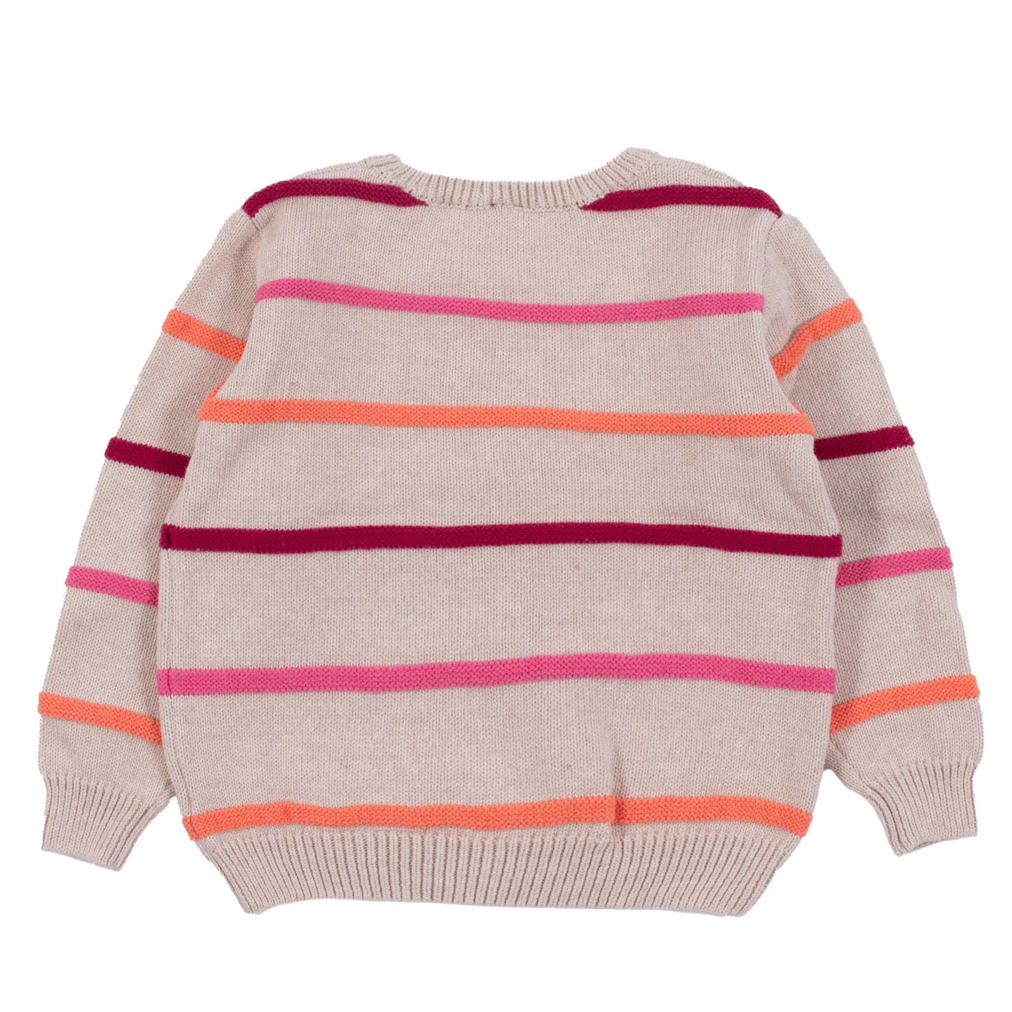 Nano - Flowers of Yesteryear Knitted Sweater - Beige