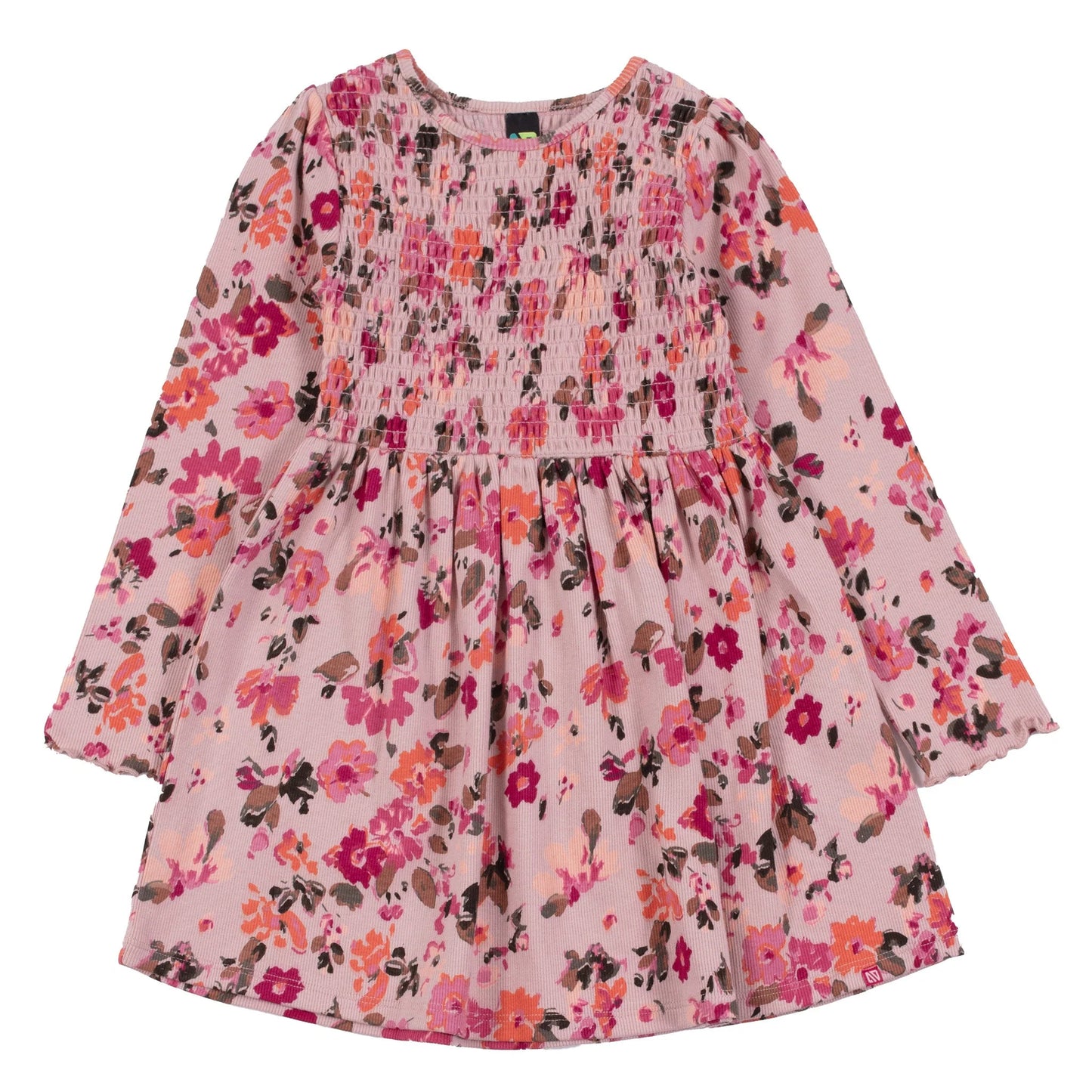 Nano - Flowers of Yesteryear Dress - Light Pink
