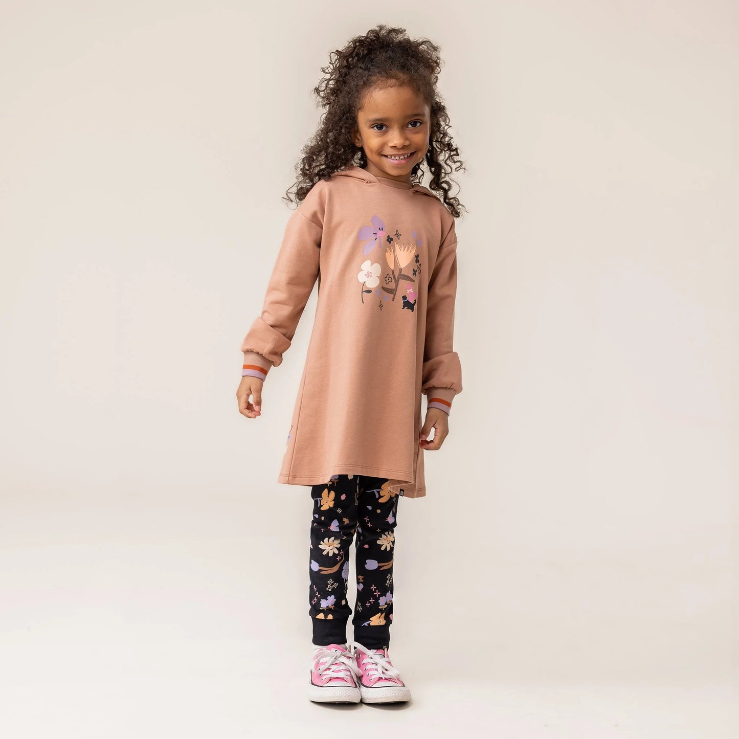 Nano - A Night In The Garden Tunic - Brown