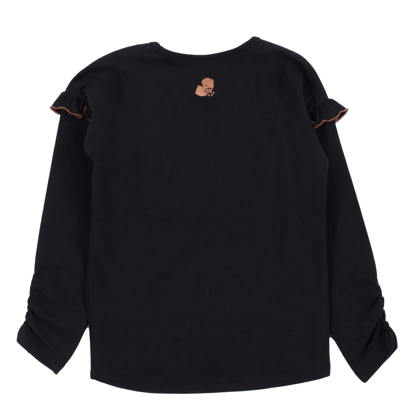 Nano - A Night In The Garden Long Sleeve Top - Black