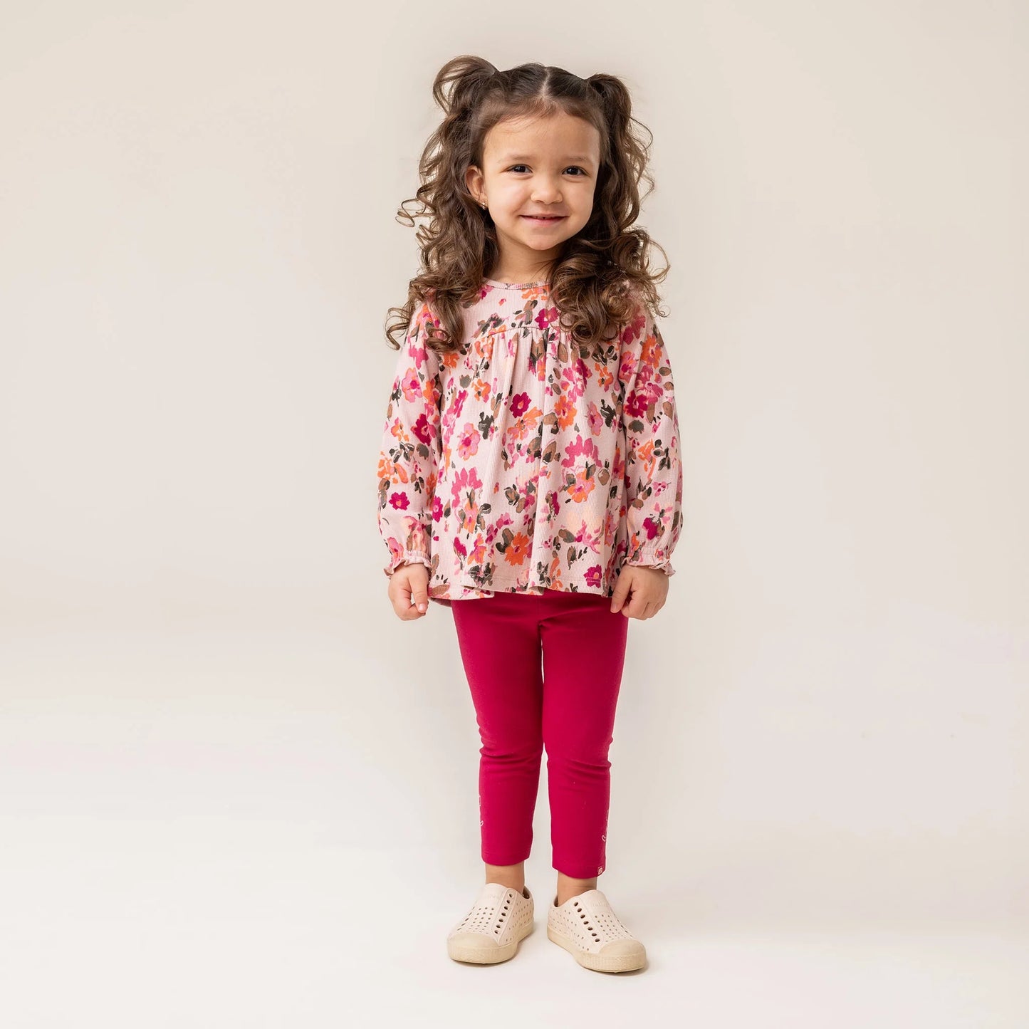 Nano - Adorable Kitten 2pc Tunic Set - Pale Pink