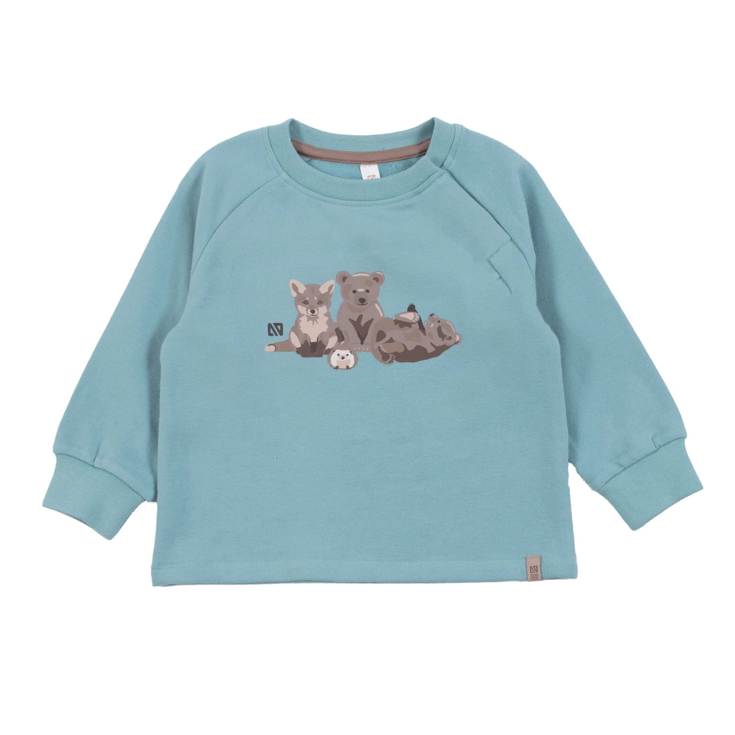 Nano - Teddy Bear Hugs 2pc Sweater Set - Turquoise