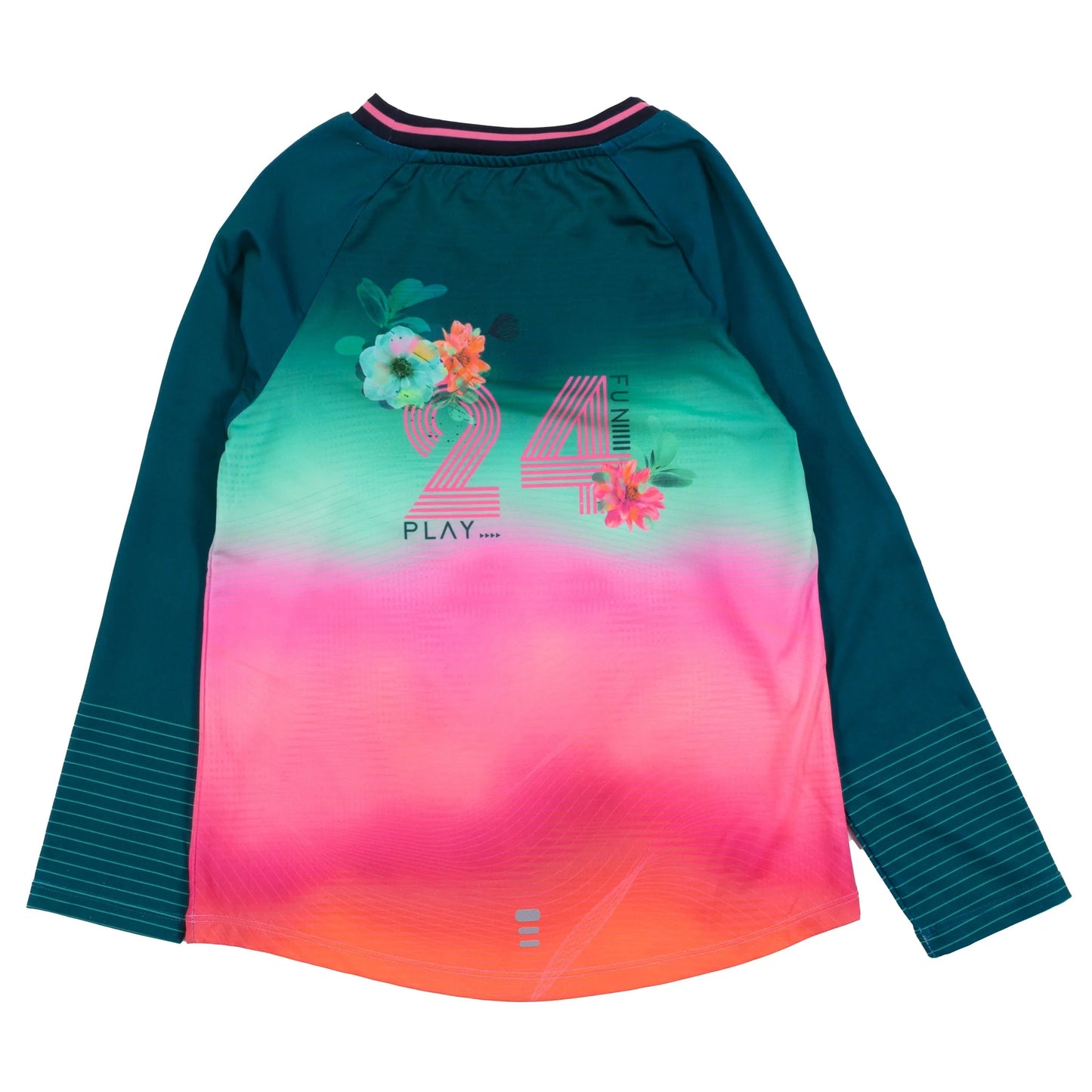 Nano - Athletic Long Sleeve Tshirt - Teal