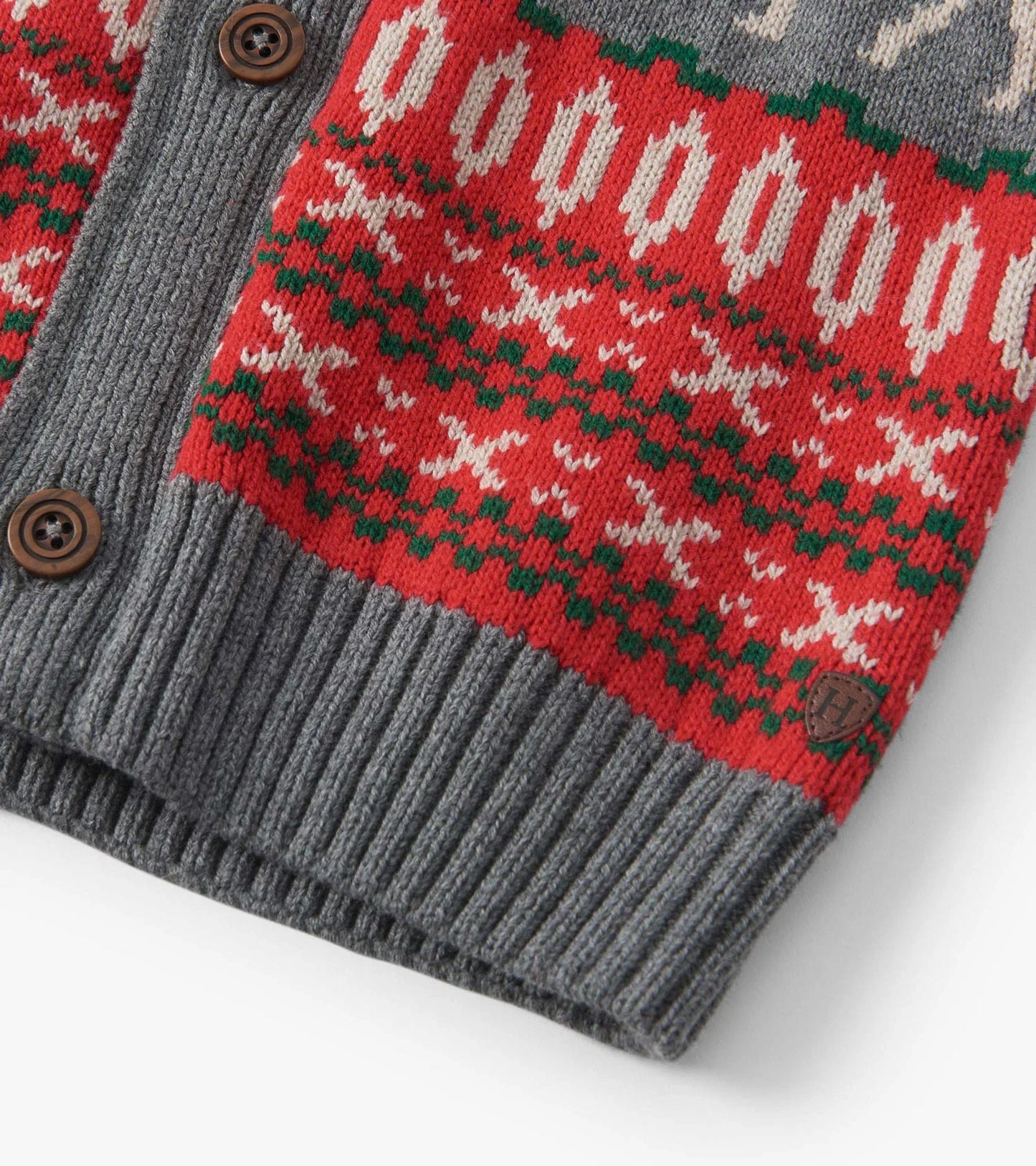 Hatley - Winter Shawl Collar Cardigan - Elk