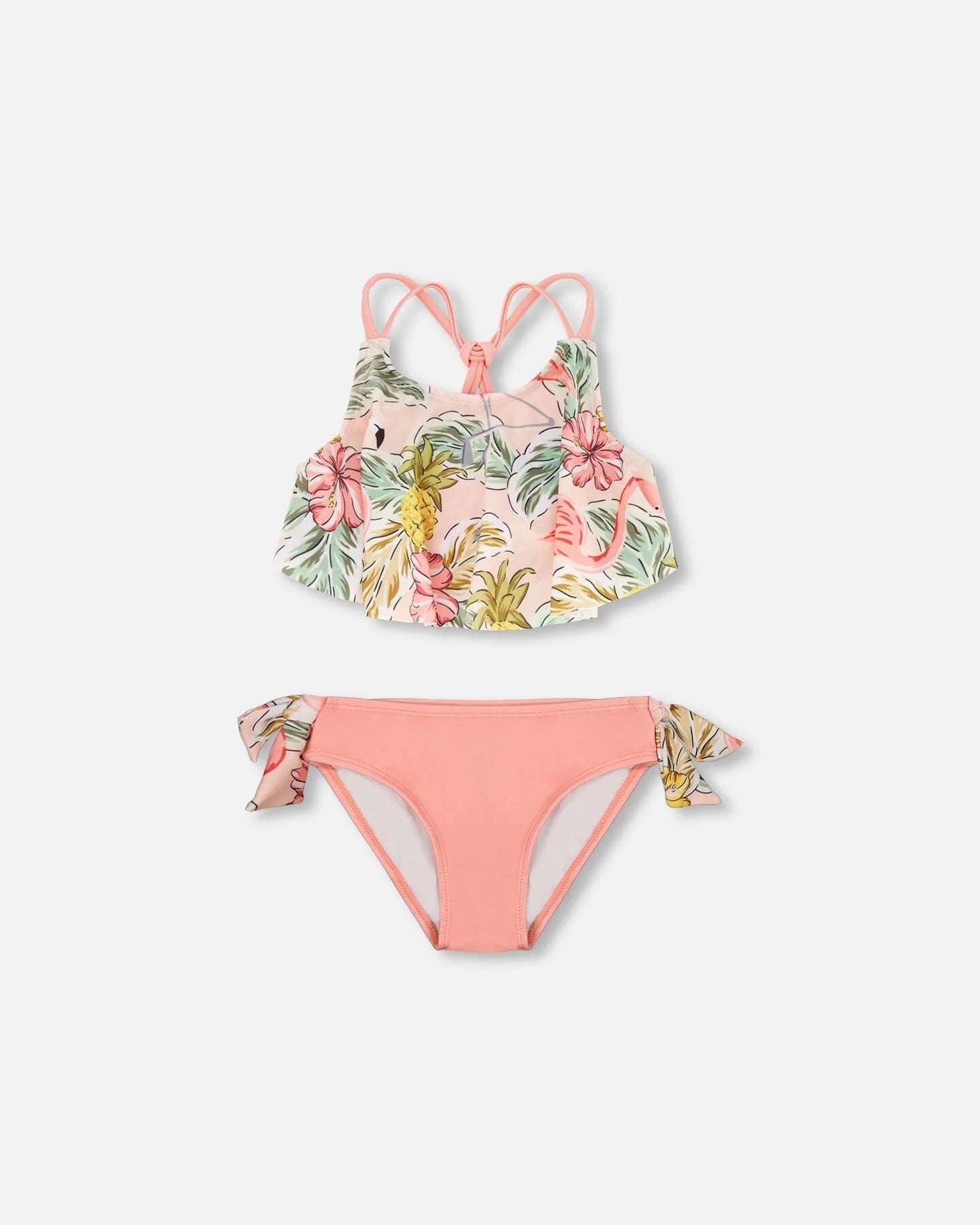 Deux Par Deux - Two Piece Swimsuit - Flamingo