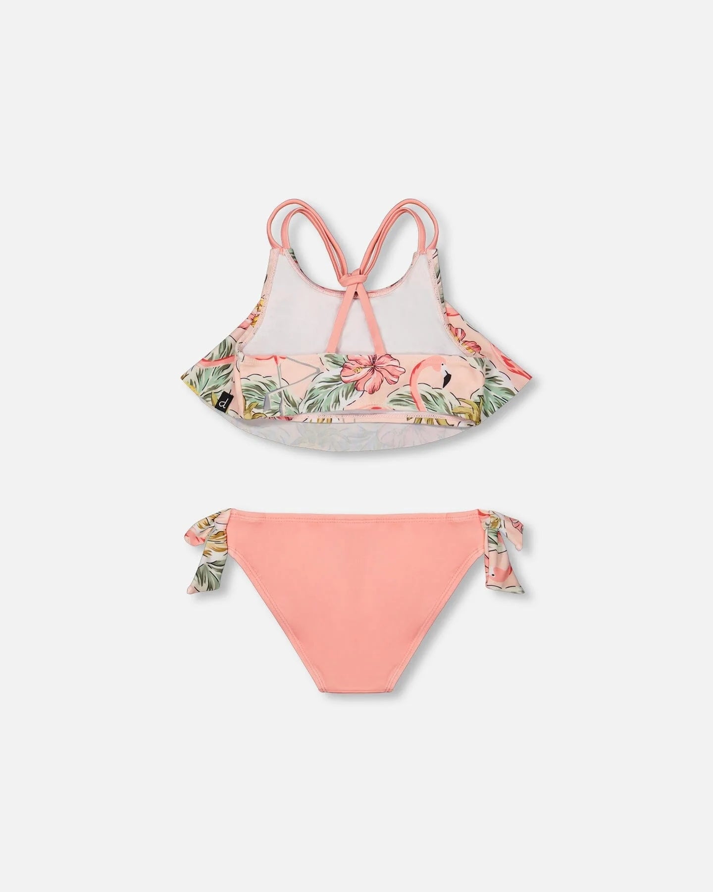 Deux Par Deux - Two Piece Swimsuit - Flamingo