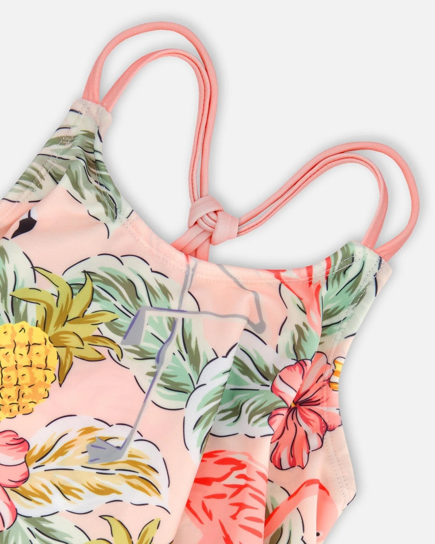 Deux Par Deux - Two Piece Swimsuit - Flamingo