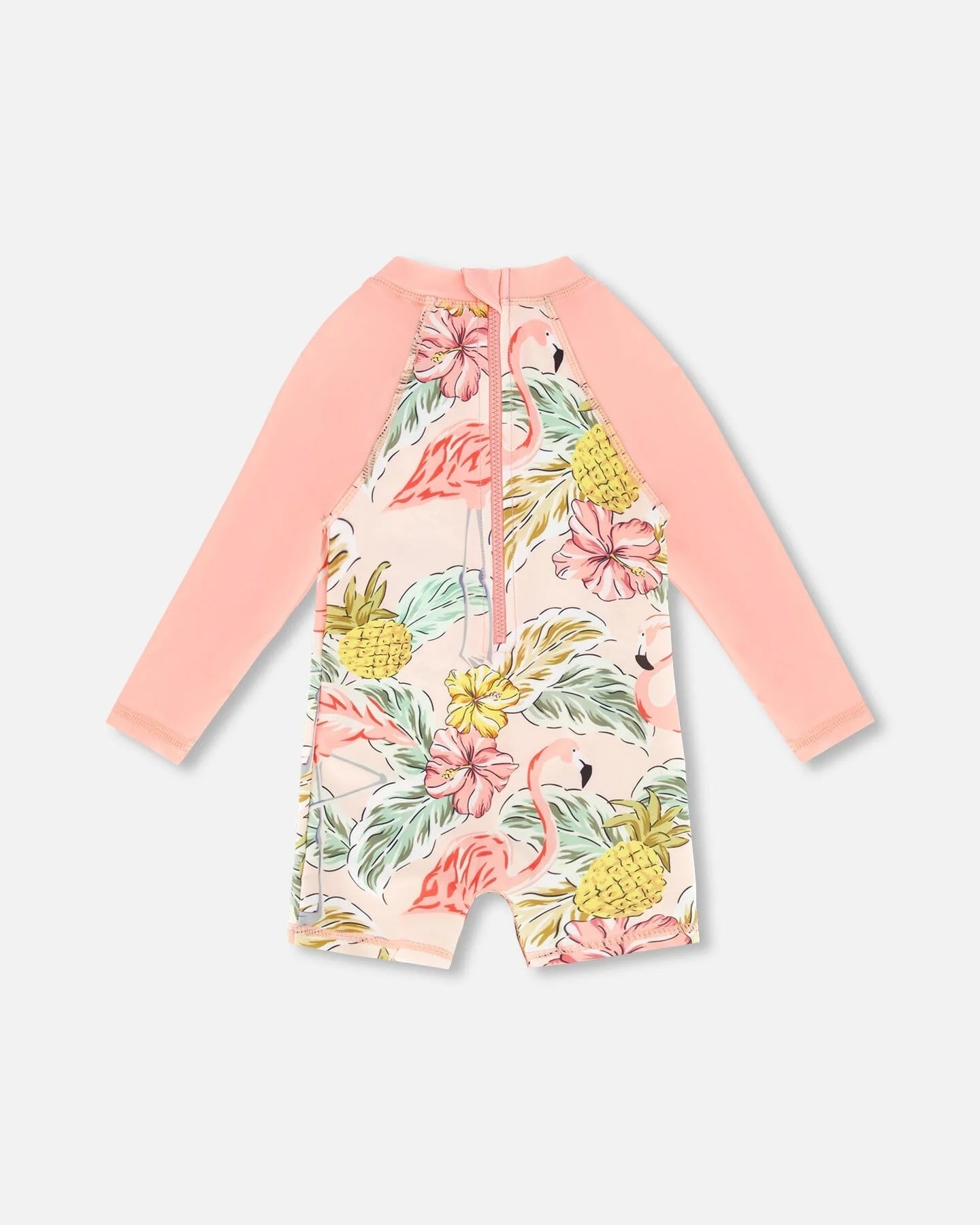 Deux Par Deux - One Piece Long Sleeve Rashguard - Flamingo