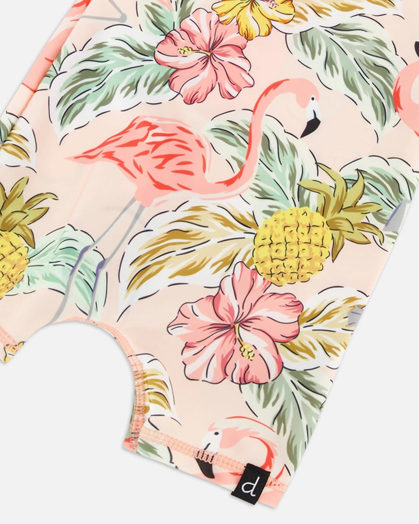 Deux Par Deux - One Piece Long Sleeve Rashguard - Flamingo