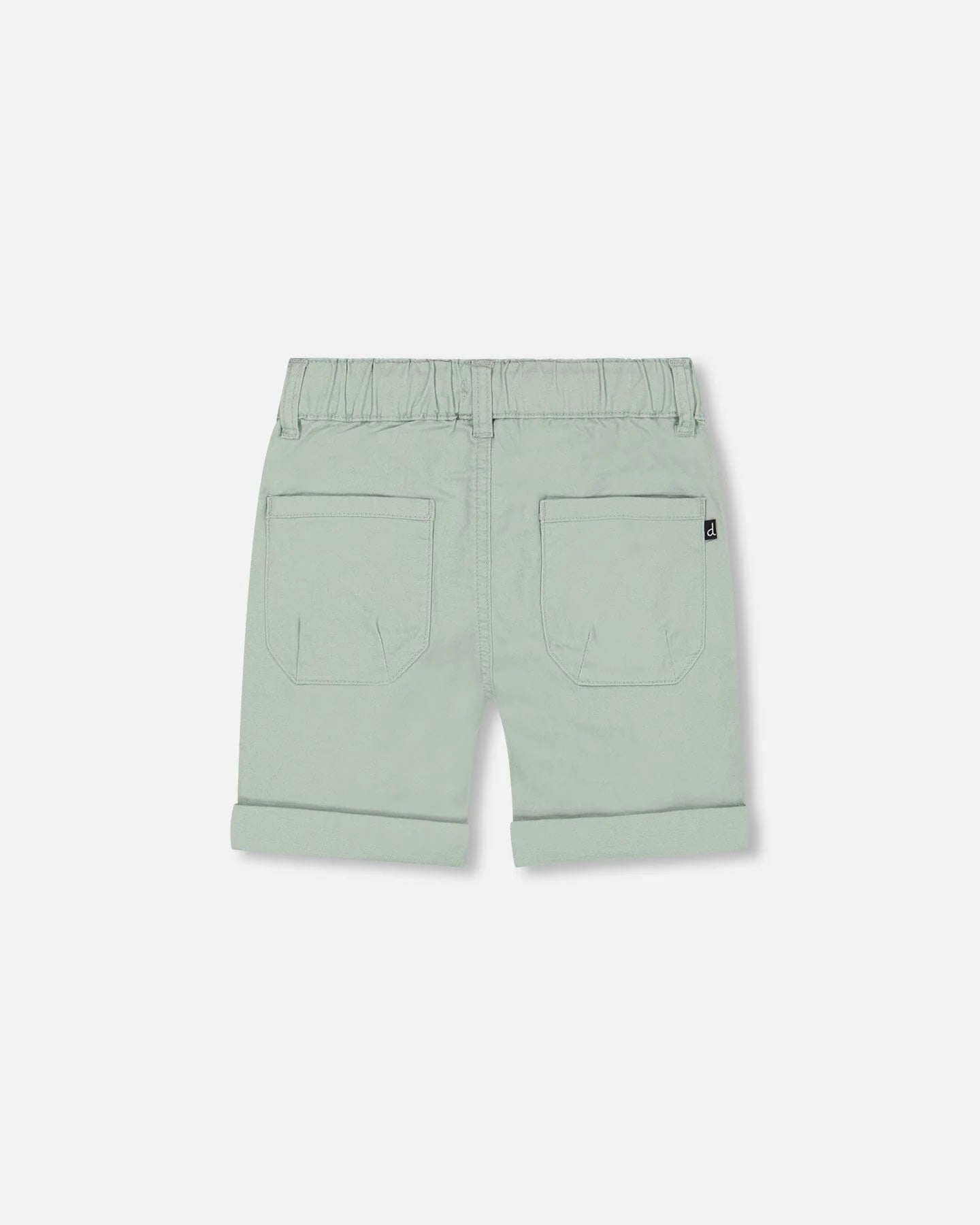 Deux Par Deux - Stretch Twill Short - Sage Green