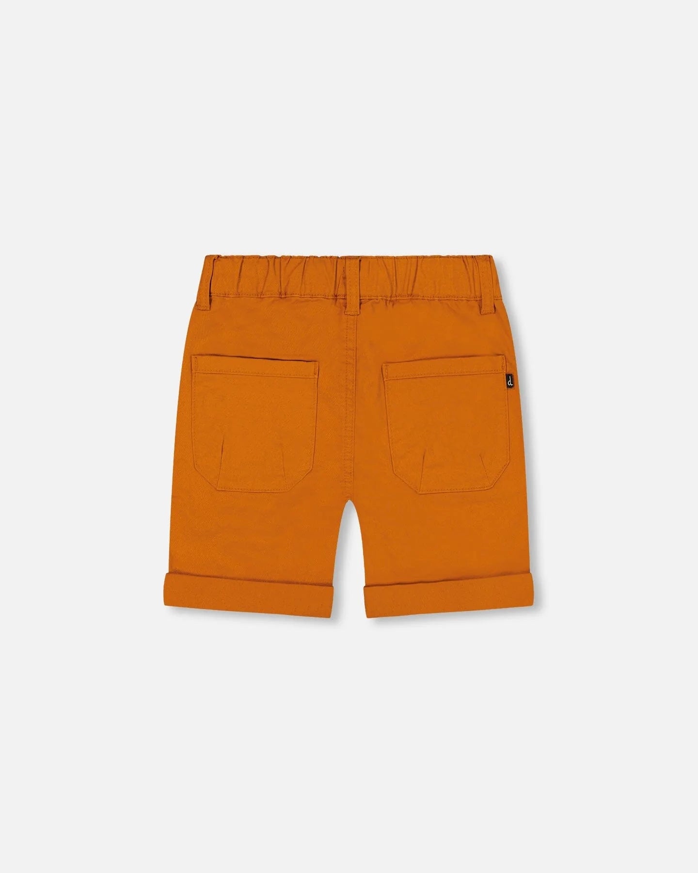 Deux Par Deux - Stretch Twill Short - Dusty Orange