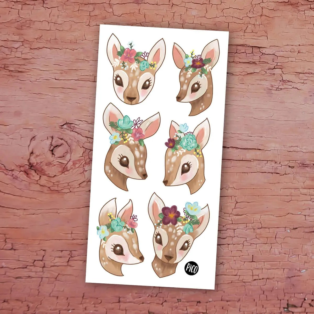 Pico - Temporary Tattoos - Little fawns