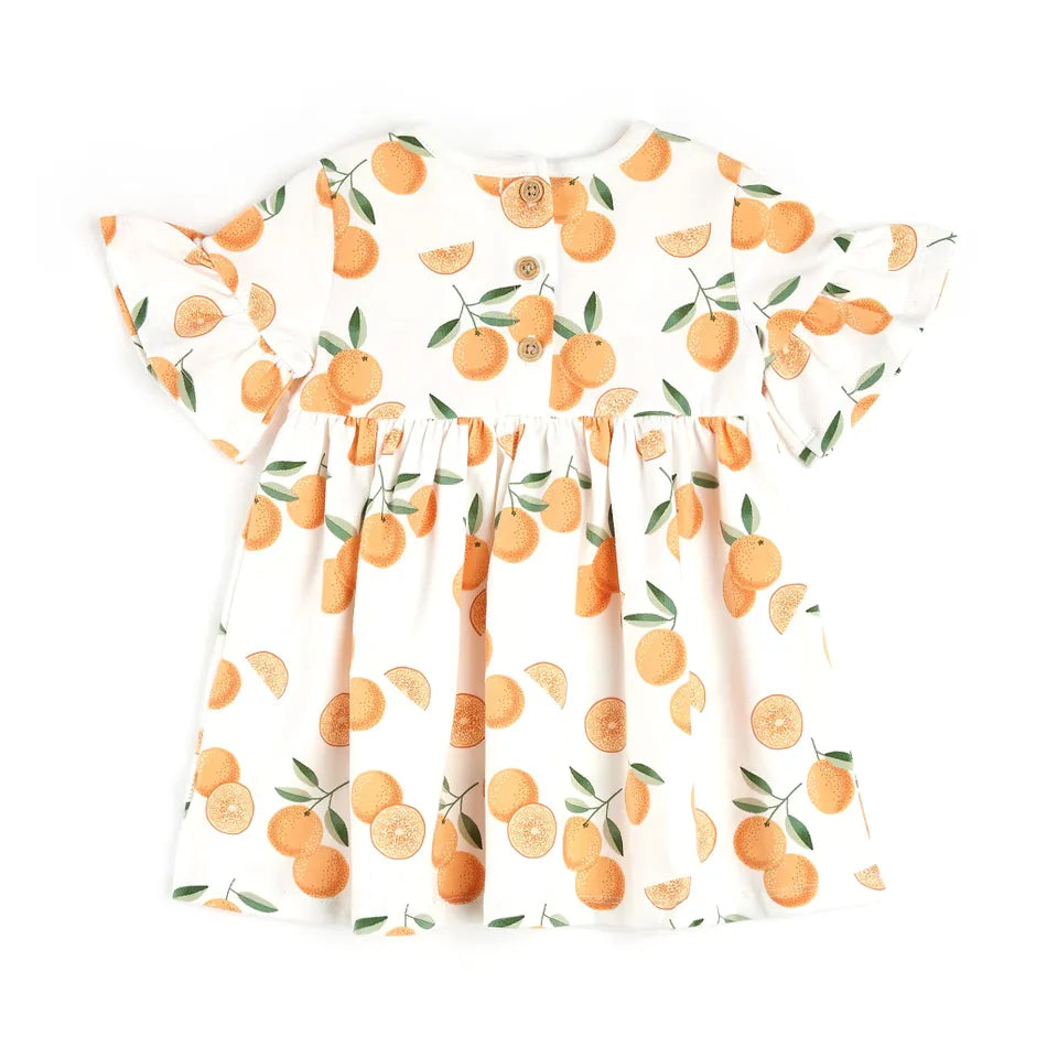 Petit Lem - Dress & Legging Set - Oranges