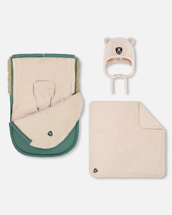 Deux Par Deux - Bunting Bag - Silver Pine