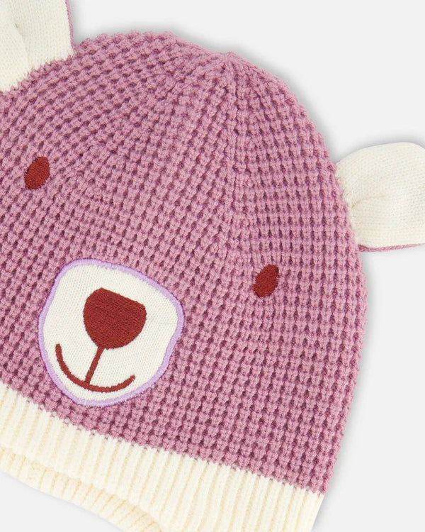 Deux Par Deux - Peruvian Knit Hat - Dusty Purple