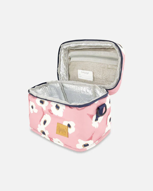 Deux Par Deux - Lunch Box - Off White Flowers