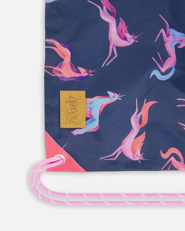 Deux Par Deux - Drawstring Bag - Unicorn