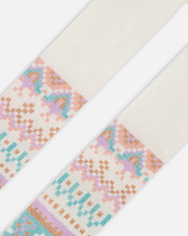 Deux Par Deux - Knit Tights - Norvégien Jacquard