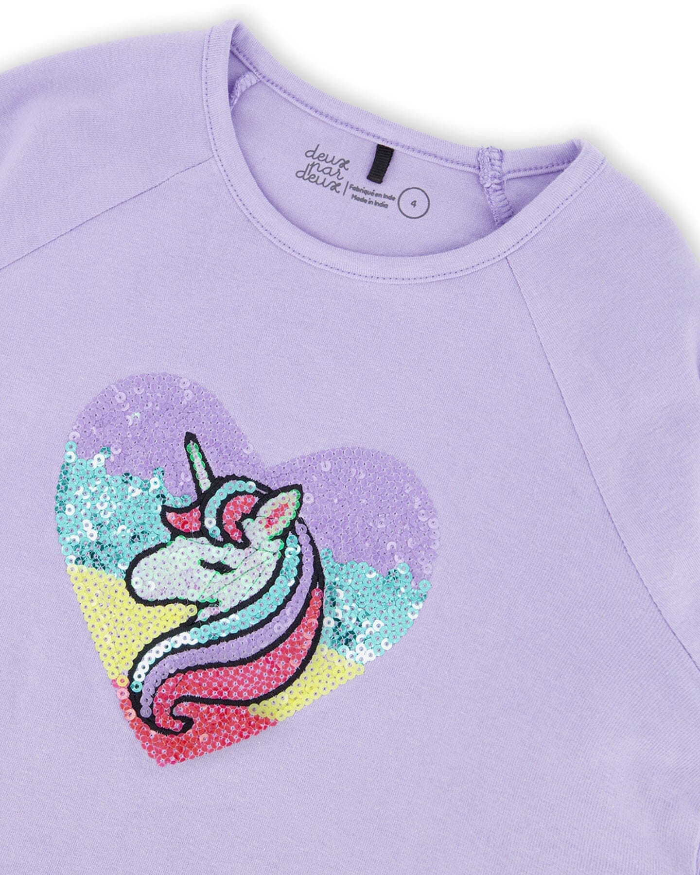 Deux Par Deux - Organic Cotton Long Sleeve - Lavender