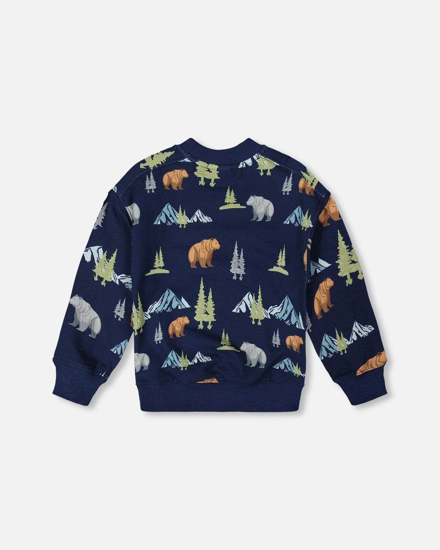 Deux Par Deux - Fleece Sweatshirt - Navy