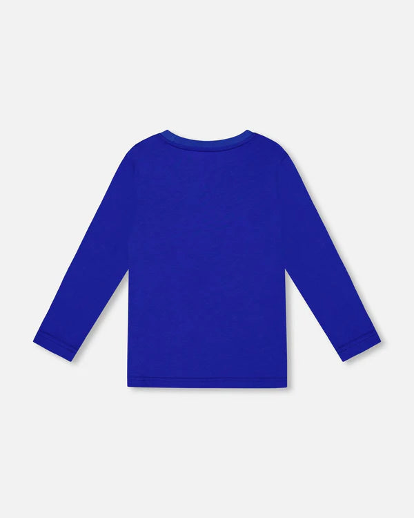 Deux Par Deux - Long Sleeve Tshirt - Blue