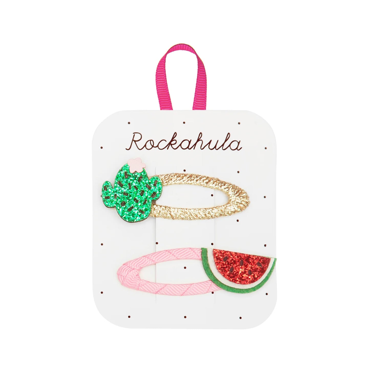 Rockahula - Hair Clips - Cactus & Watermelon