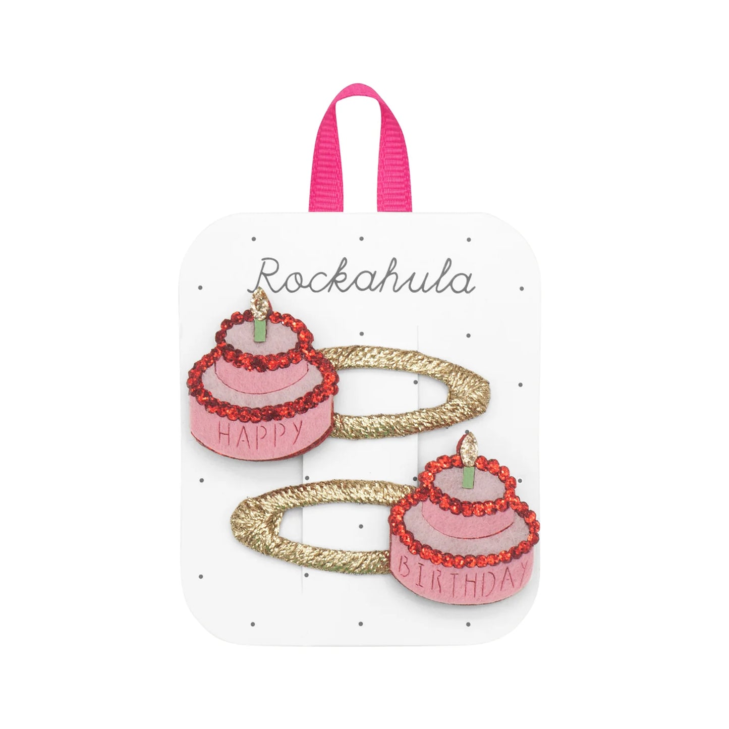 Rockahula - Hair Clips - Birthday Cake