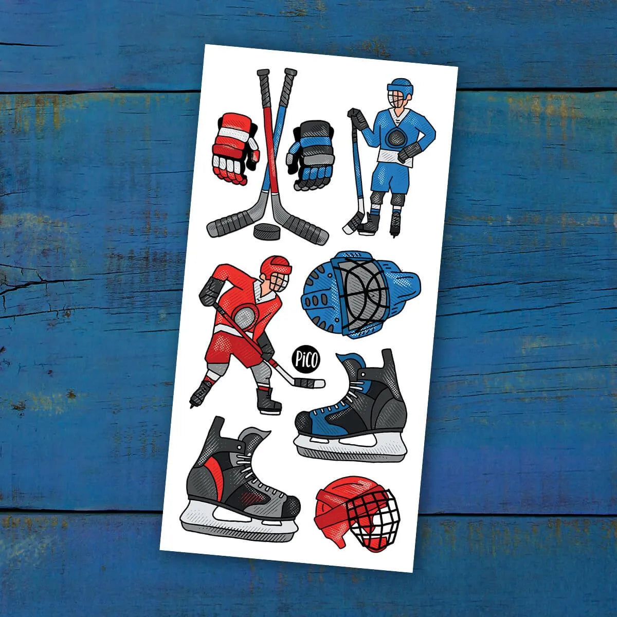 Pico - Temporary Tattoos - Hockey Mania