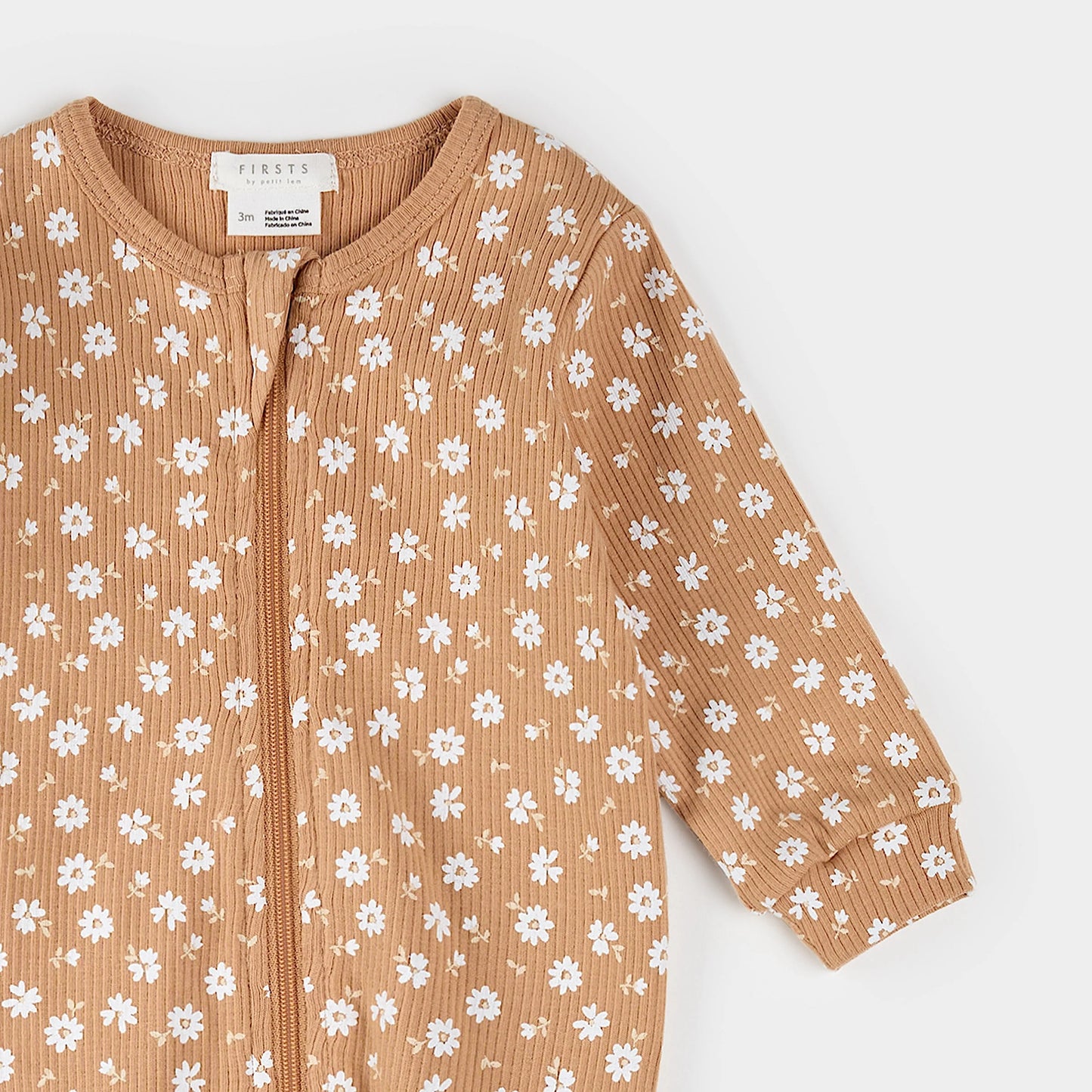 Petit Lem - Organic Cotton Sleeper - Rosy Mango