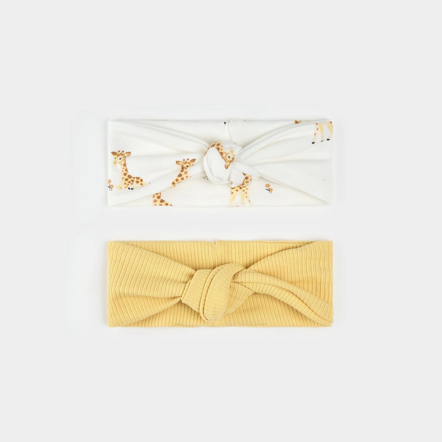 Petit Lem - 2 pk Headbands - Giraffes & Sahara Sun