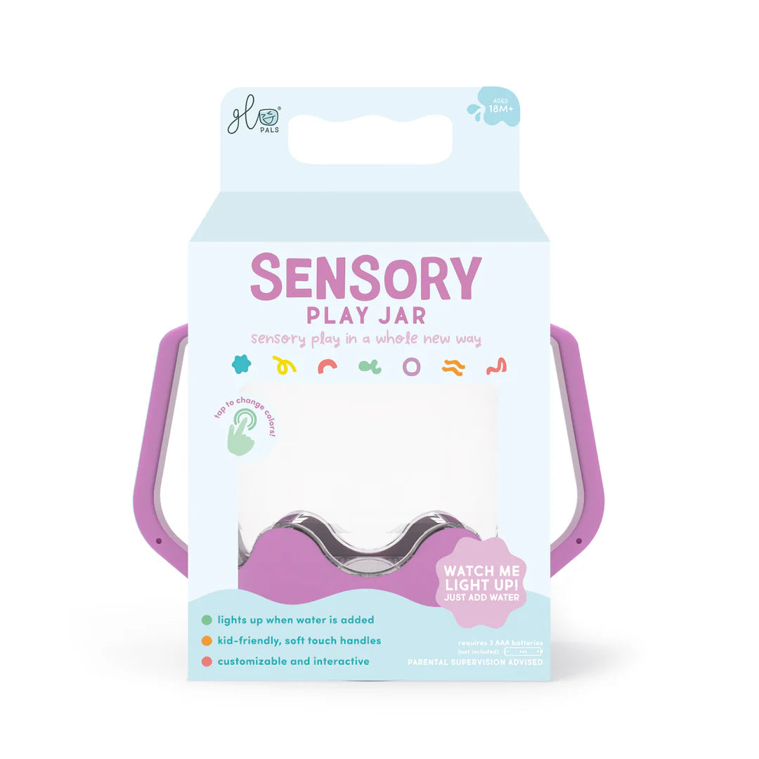Glo Pals - Sensory Play Jar - Purple