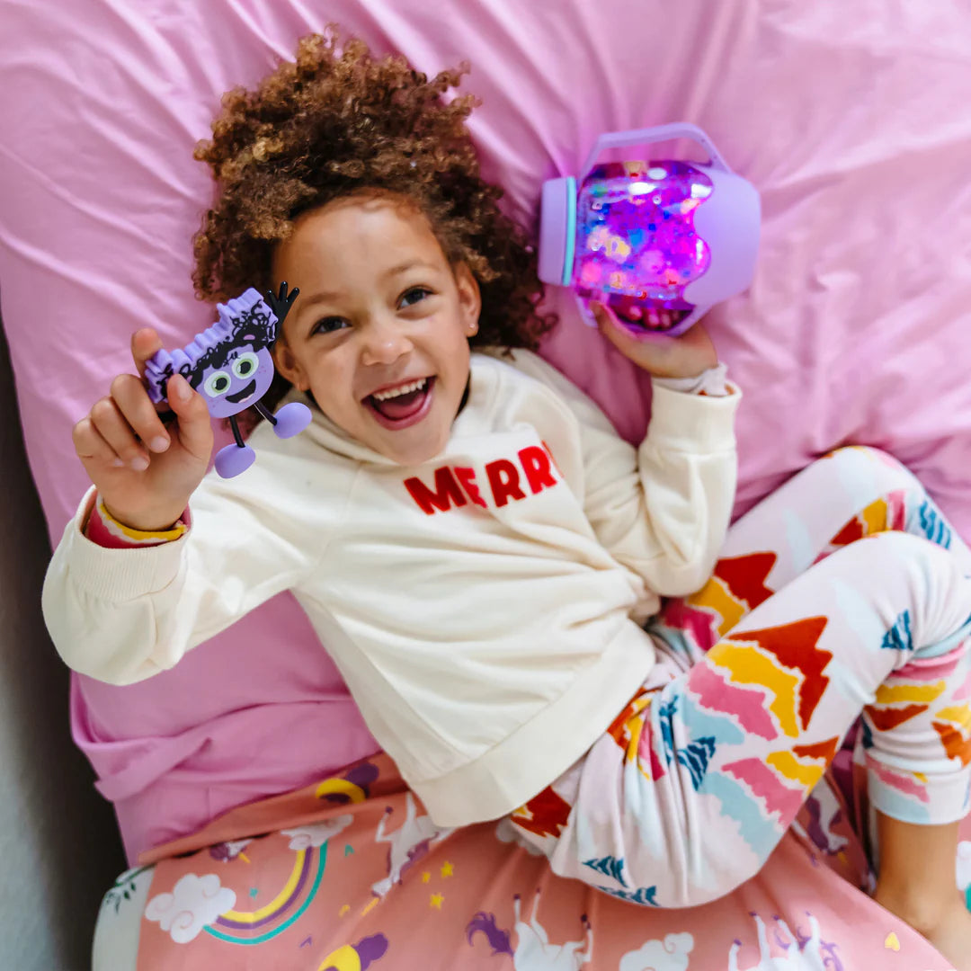 Glo Pals - Sensory Play Jar - Purple