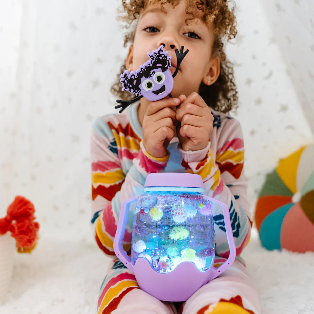 Glo Pals - Sensory Play Jar - Purple