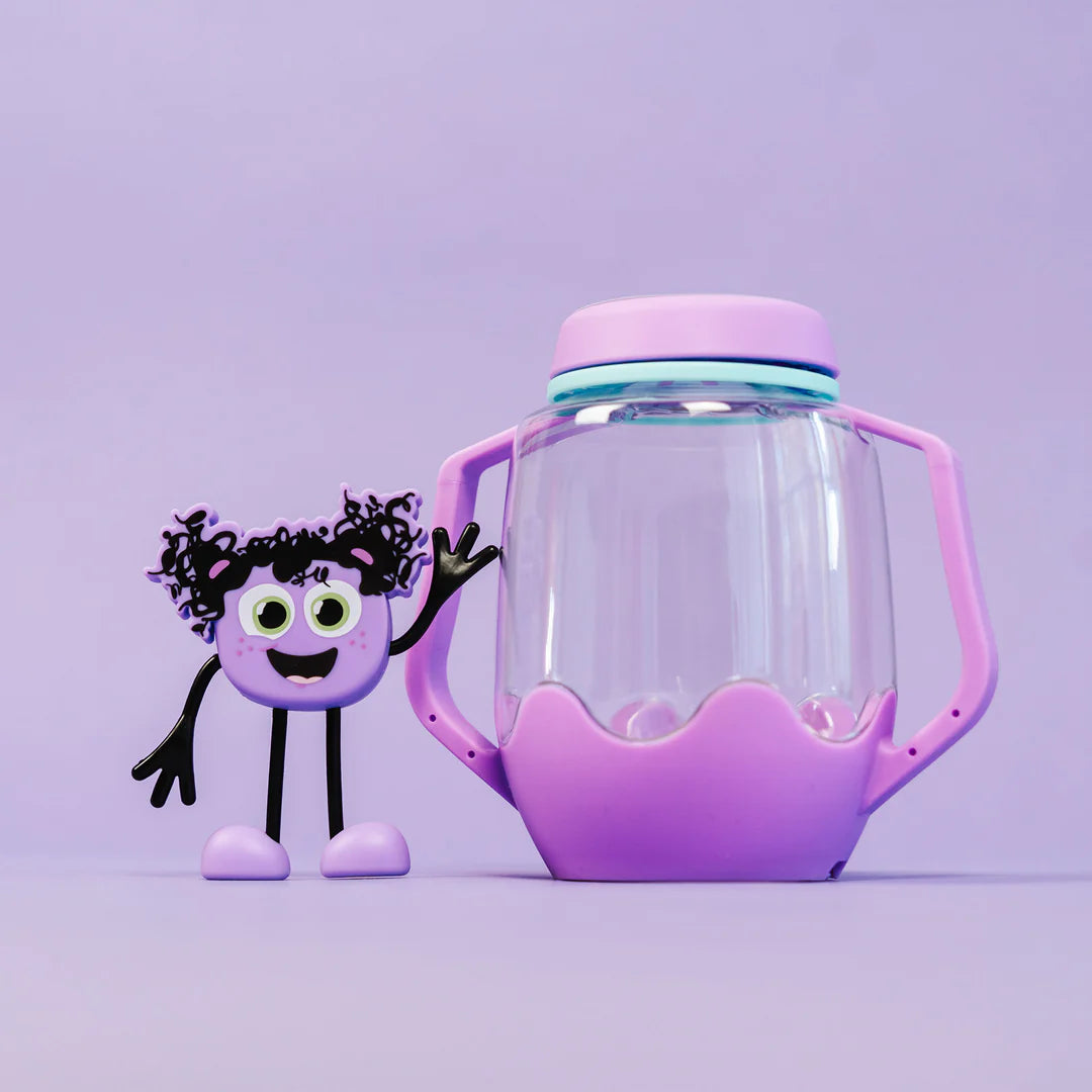 Glo Pals - Sensory Play Jar - Purple