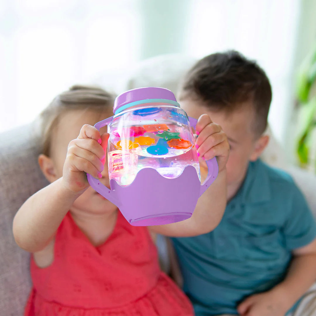 Glo Pals - Sensory Play Jar - Purple