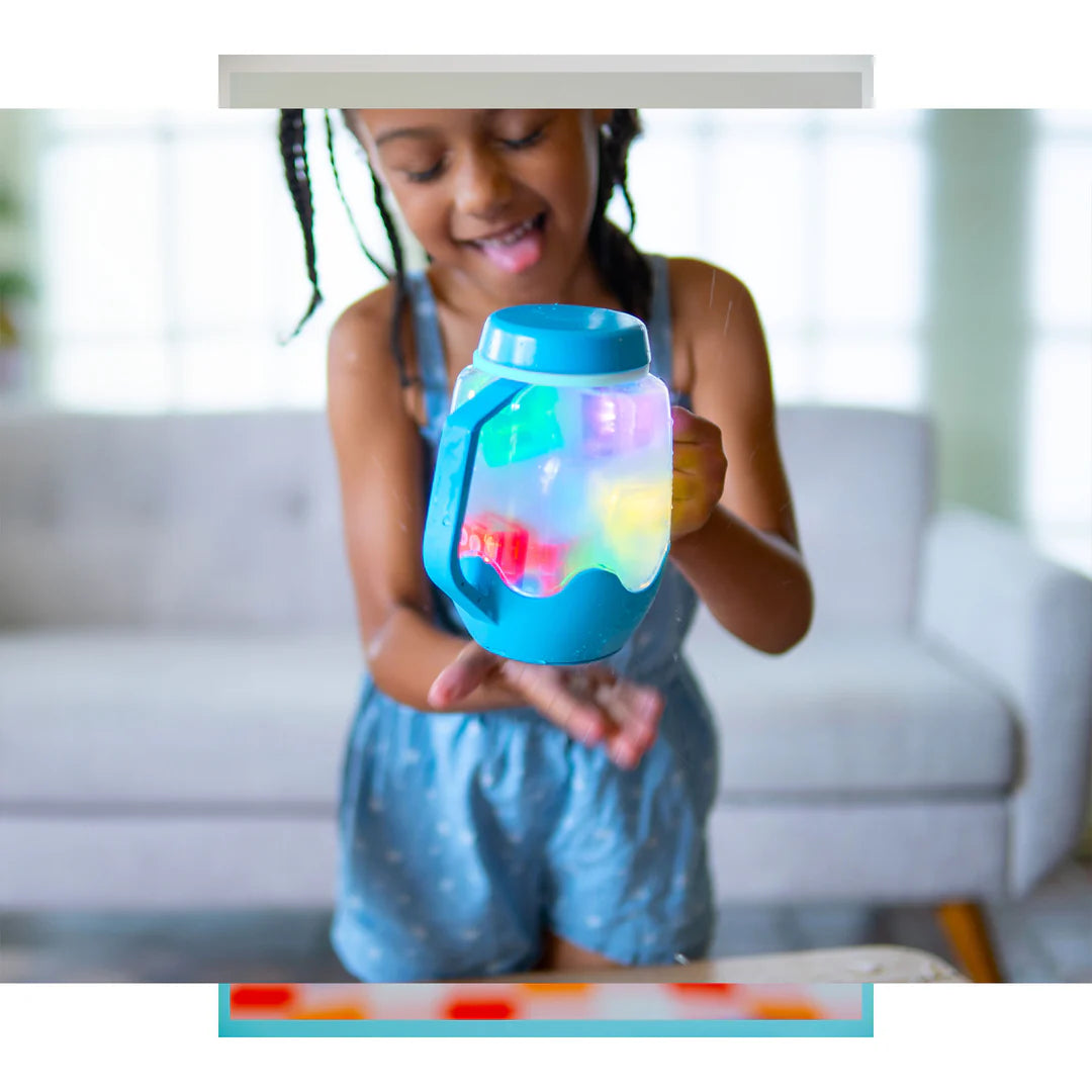 Glo Pals - Sensory Play Jar - Blue