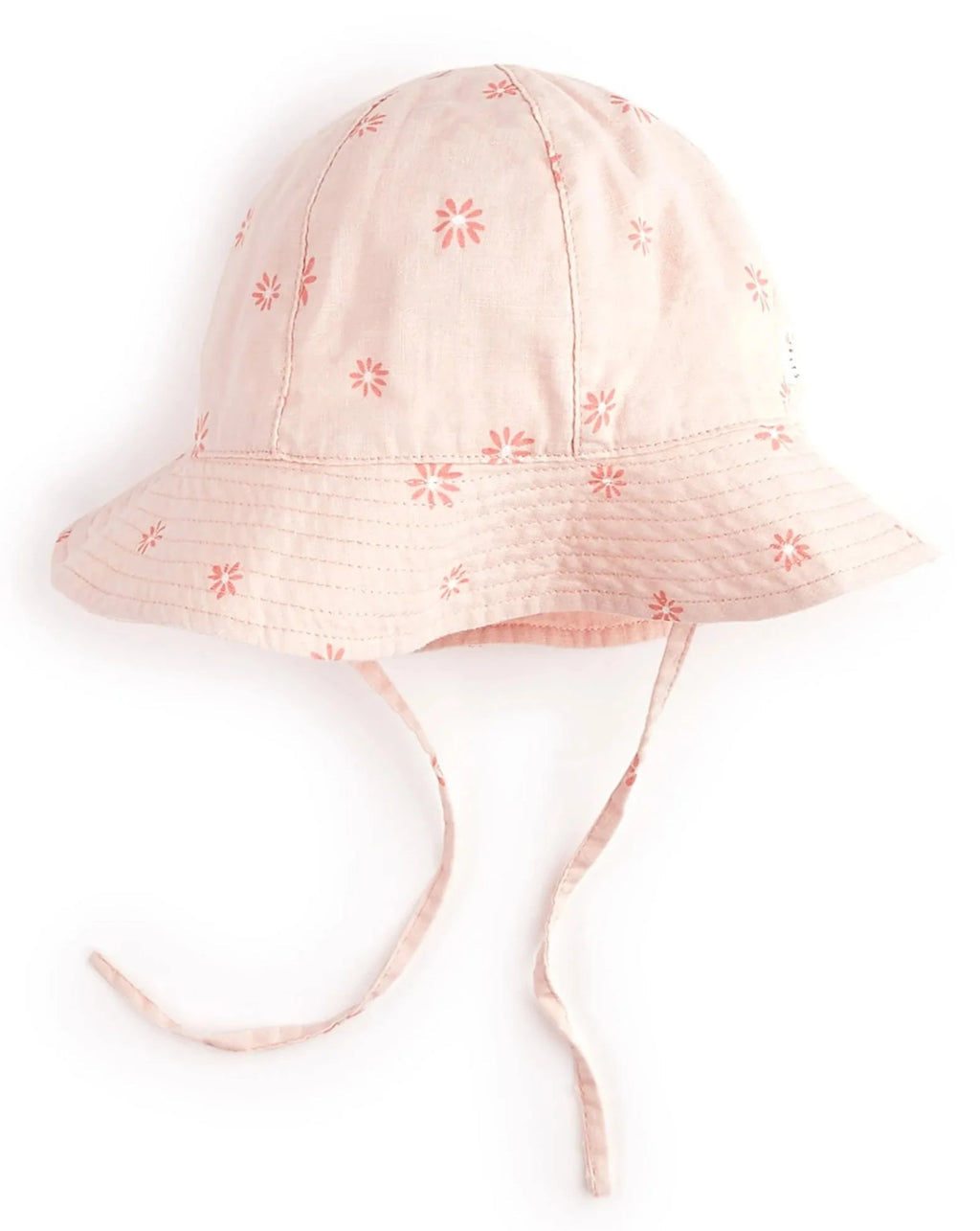 Petit Lem - Floral Woven Hat - Pink