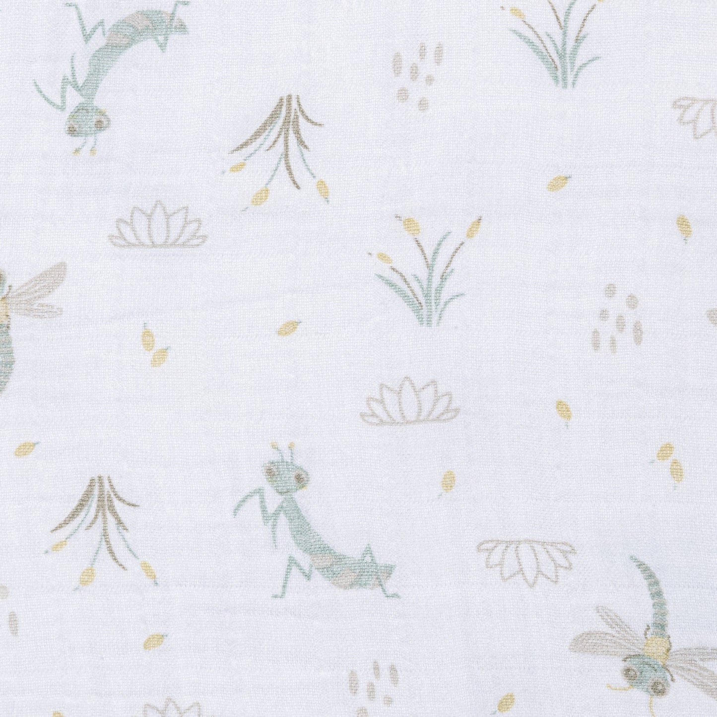 Perlimpinpin - Cotton Muslin Swaddle - Insects