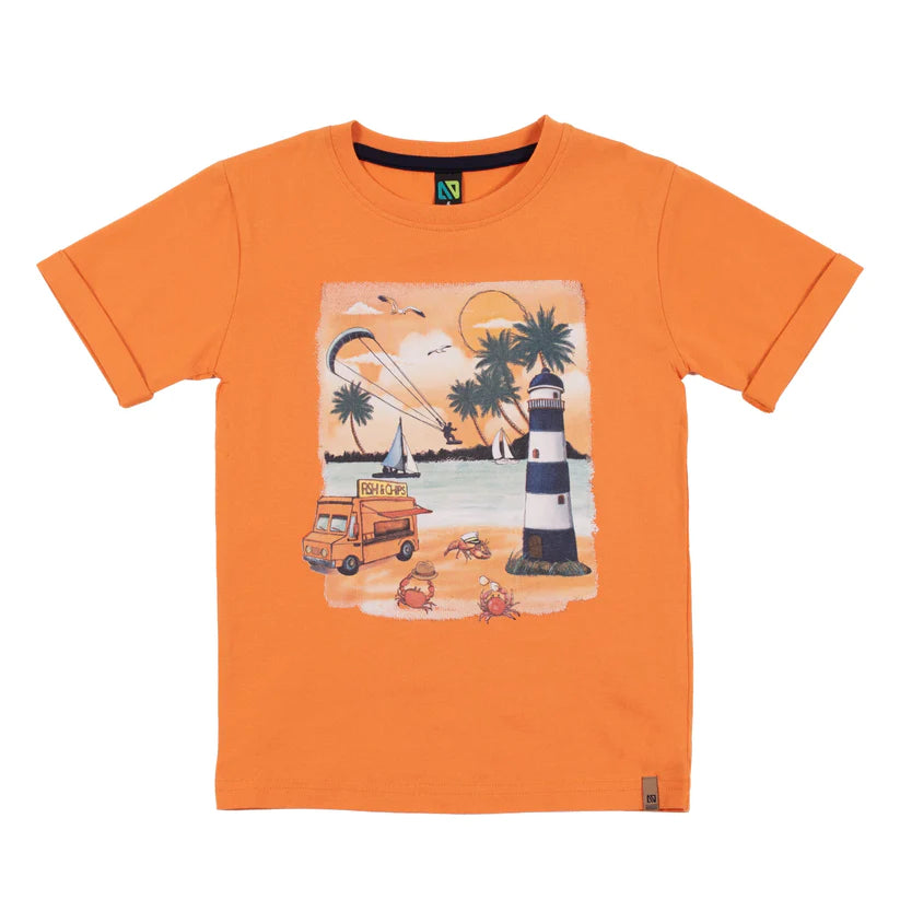 NANO - Mediterranean - T-Shirt - Orange