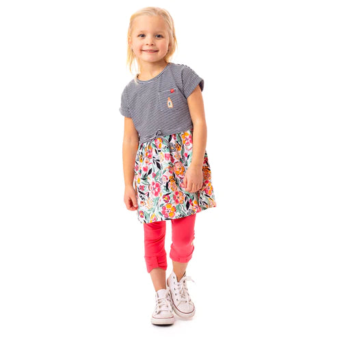 NANO - Picnic - 3/4 Leggings - Pink