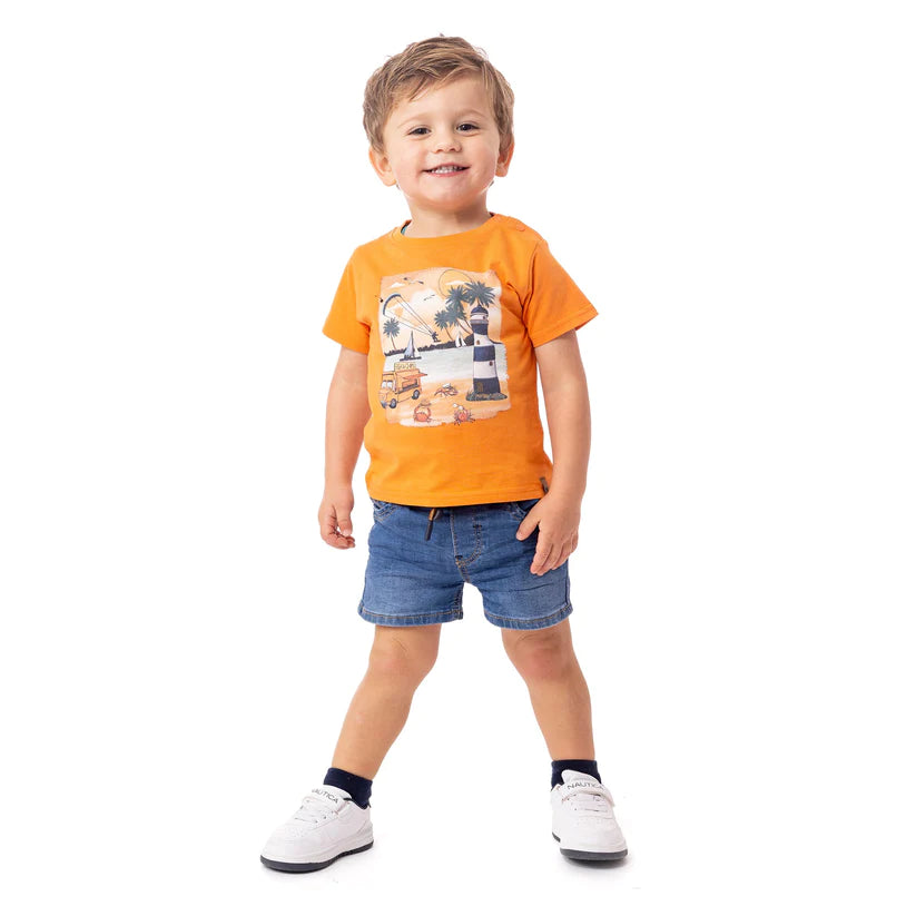 NANO - Ocean - T-Shirt - Orange