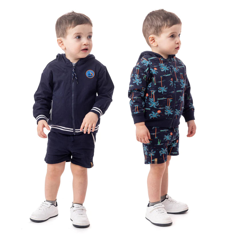 NANO - Summer - Reversible Short - Palm Trees