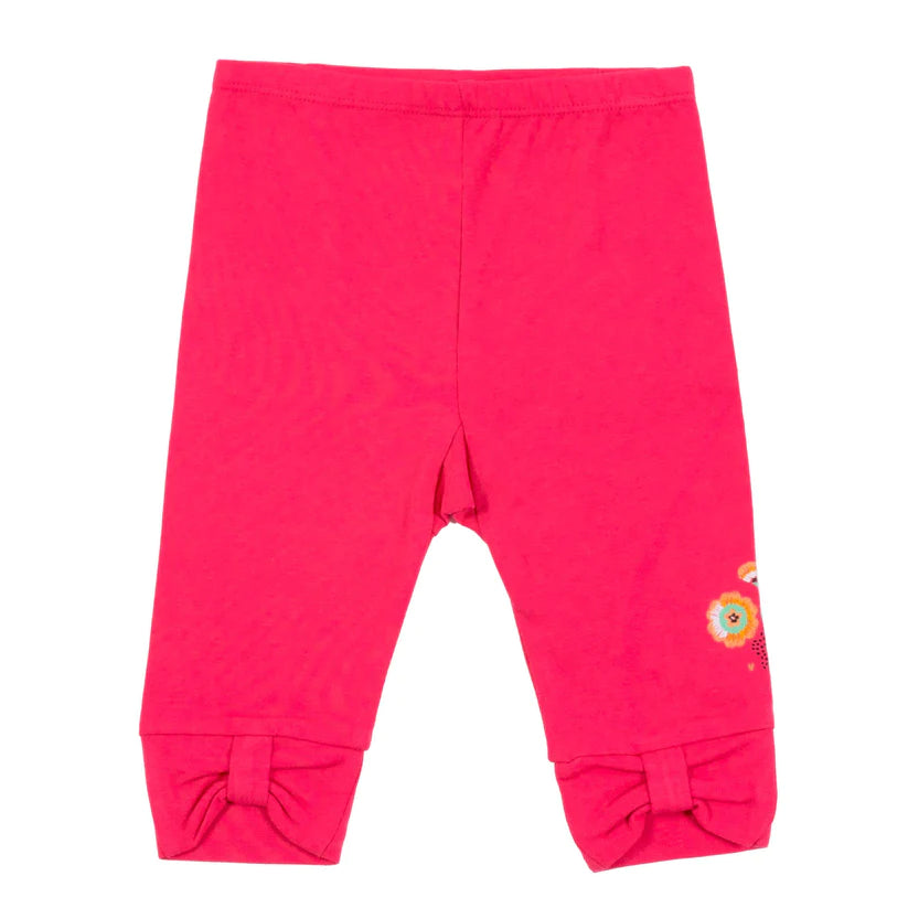 NANO - Apple - Legging with Bow - Raspberry