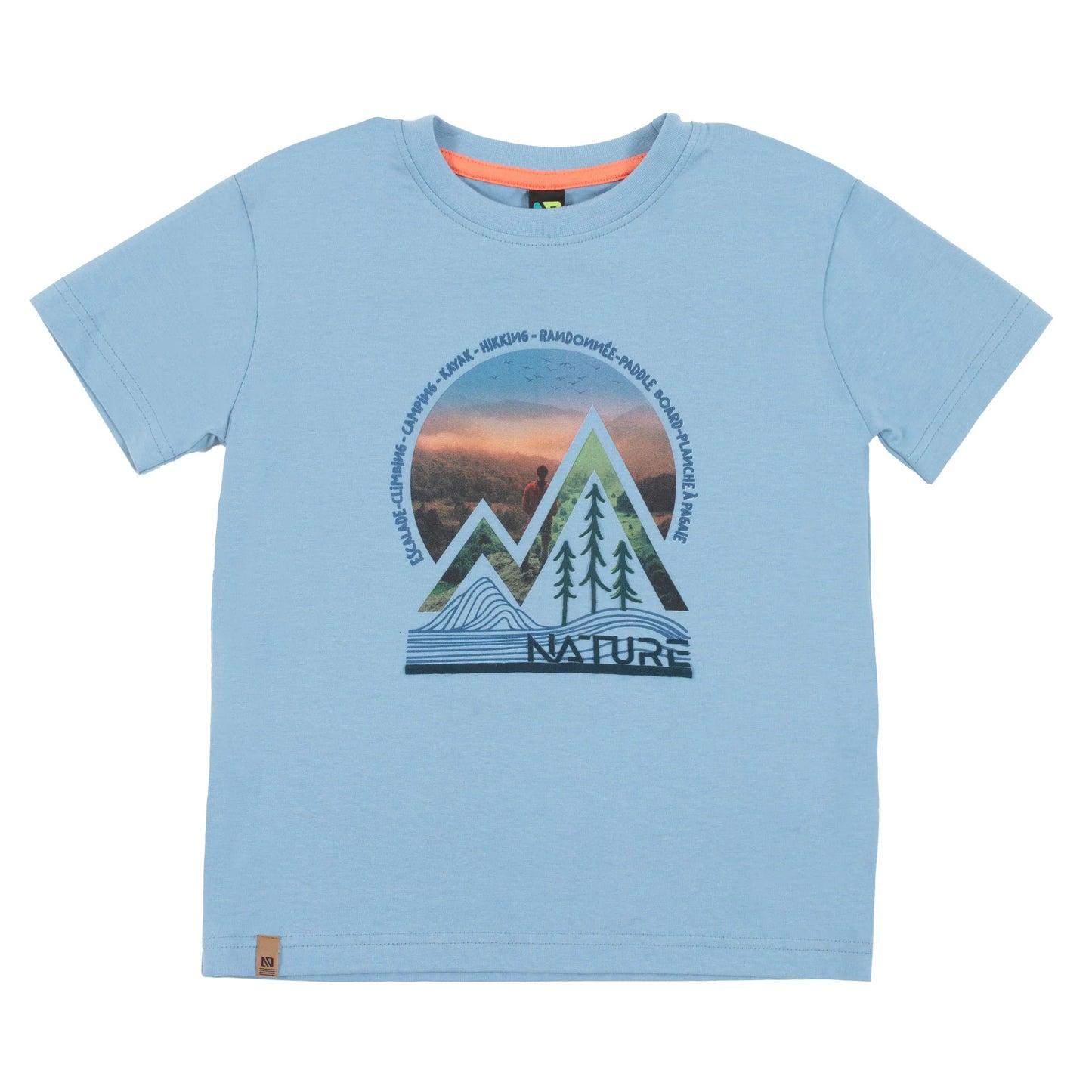 Nano - Outdoor Adventures Tshirt - Pale Blue