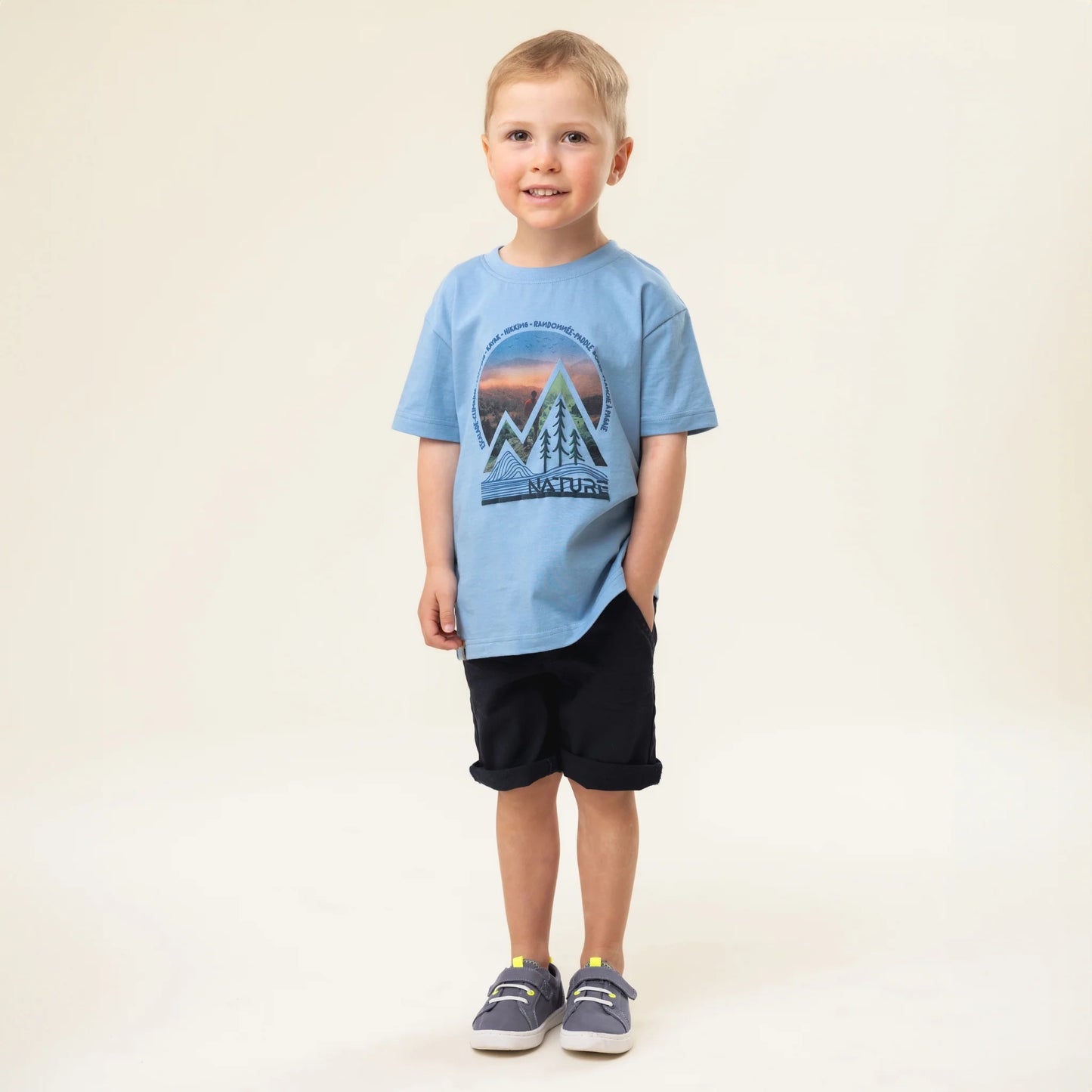 Nano - Outdoor Adventures Tshirt - Pale Blue