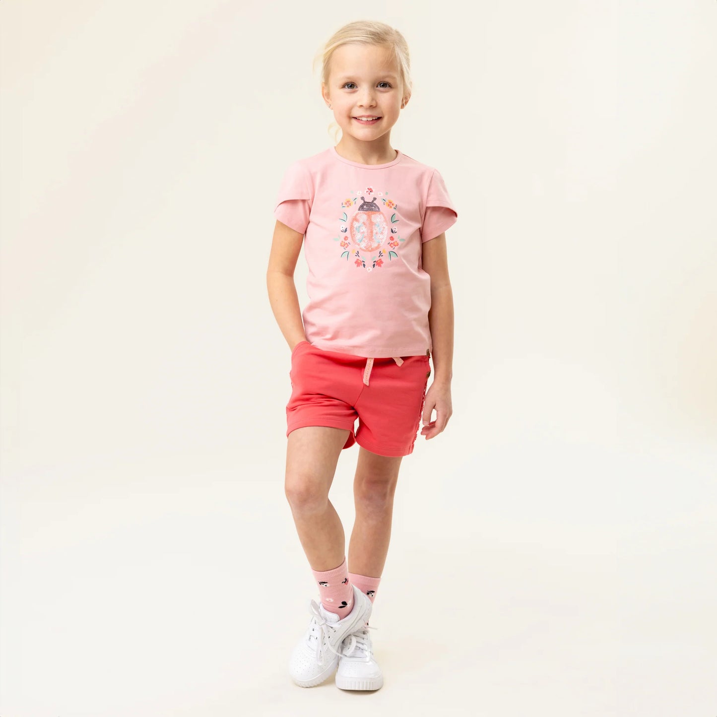 Nano - Sweet Ladybug Shorts - Pink
