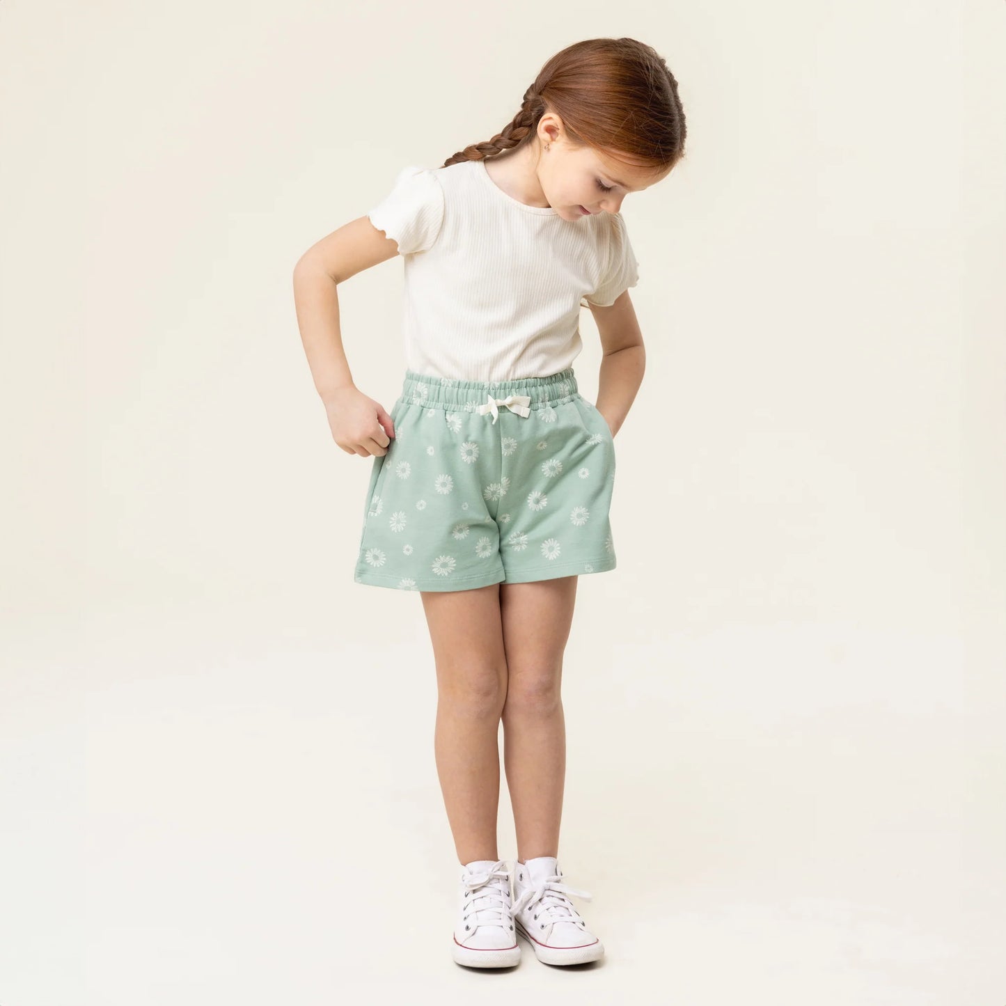Nano - Sweet Ladybug Ribbed T-shirt - Ivory